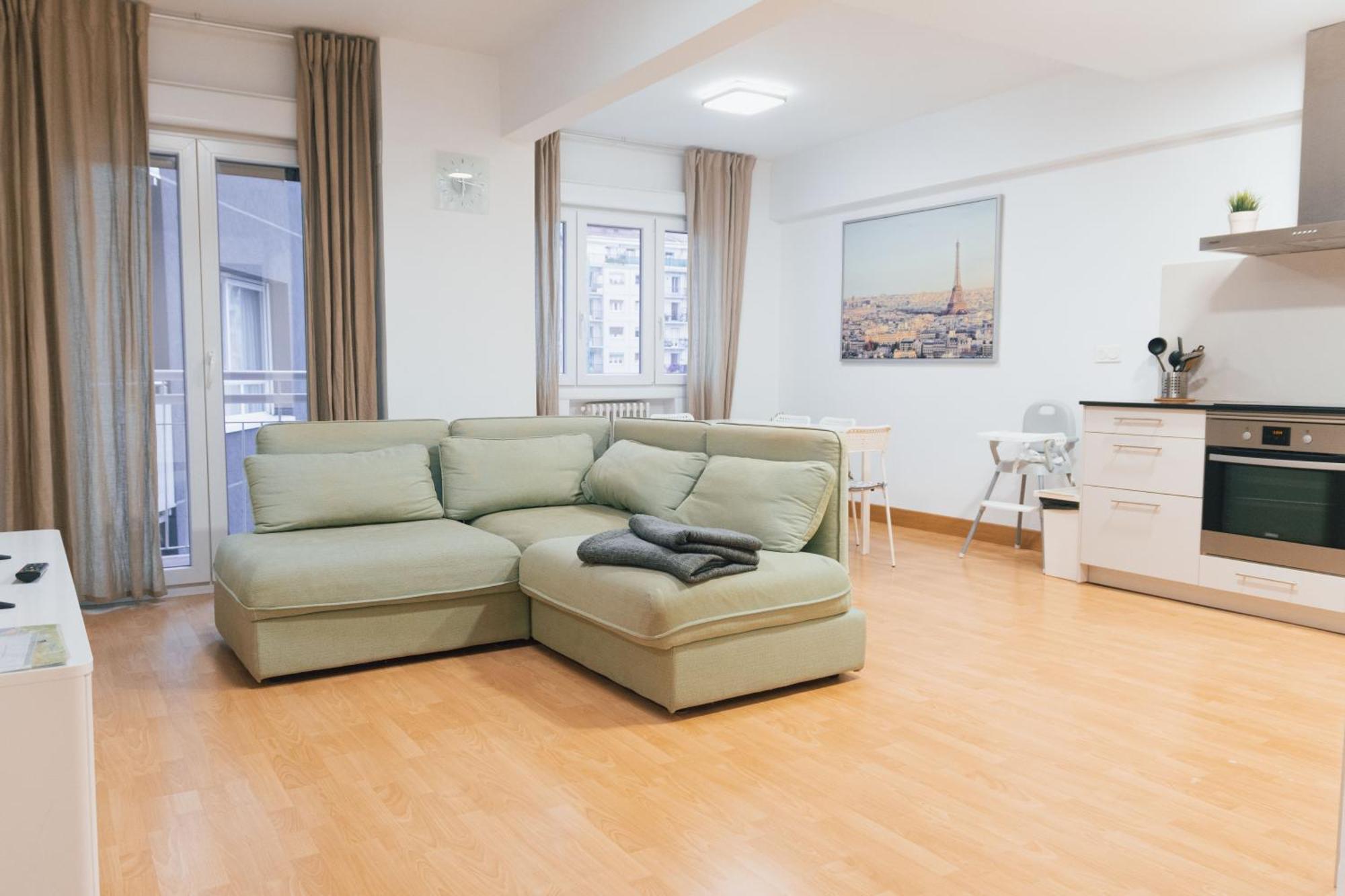 Apartamento Familiar Reformado En Amara, Estadio Anoeta, Donostia-San Sebastian Luaran gambar